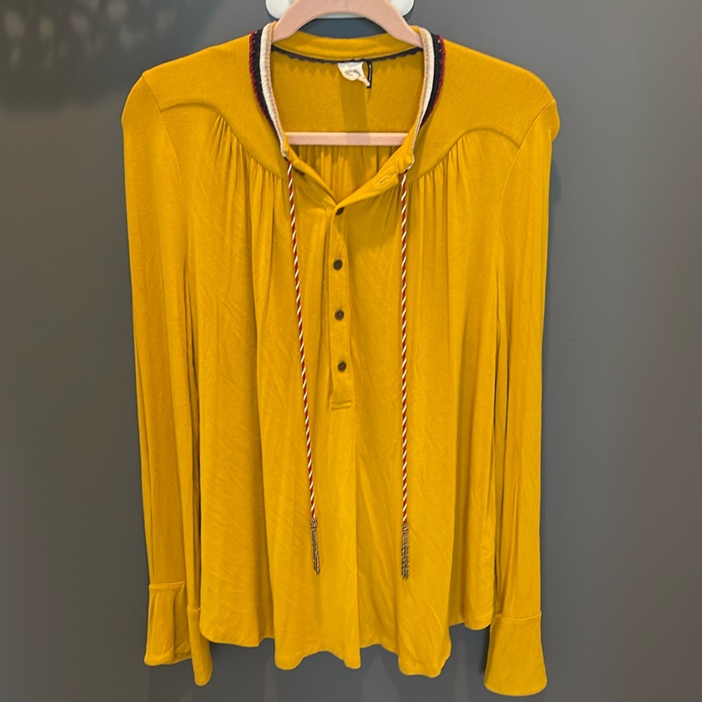 Anthropologie‎ Akemi + Kin Boho Blouse Top M